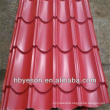 high quality colour coated galvanized steel roof sheets